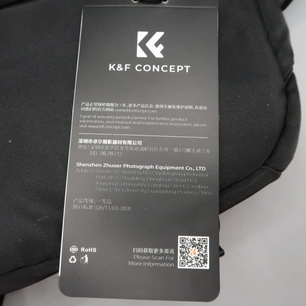 K&F Concept Alpha Camera Sling Bag 10L Photography Shoulder Bag for Canon Nikon
